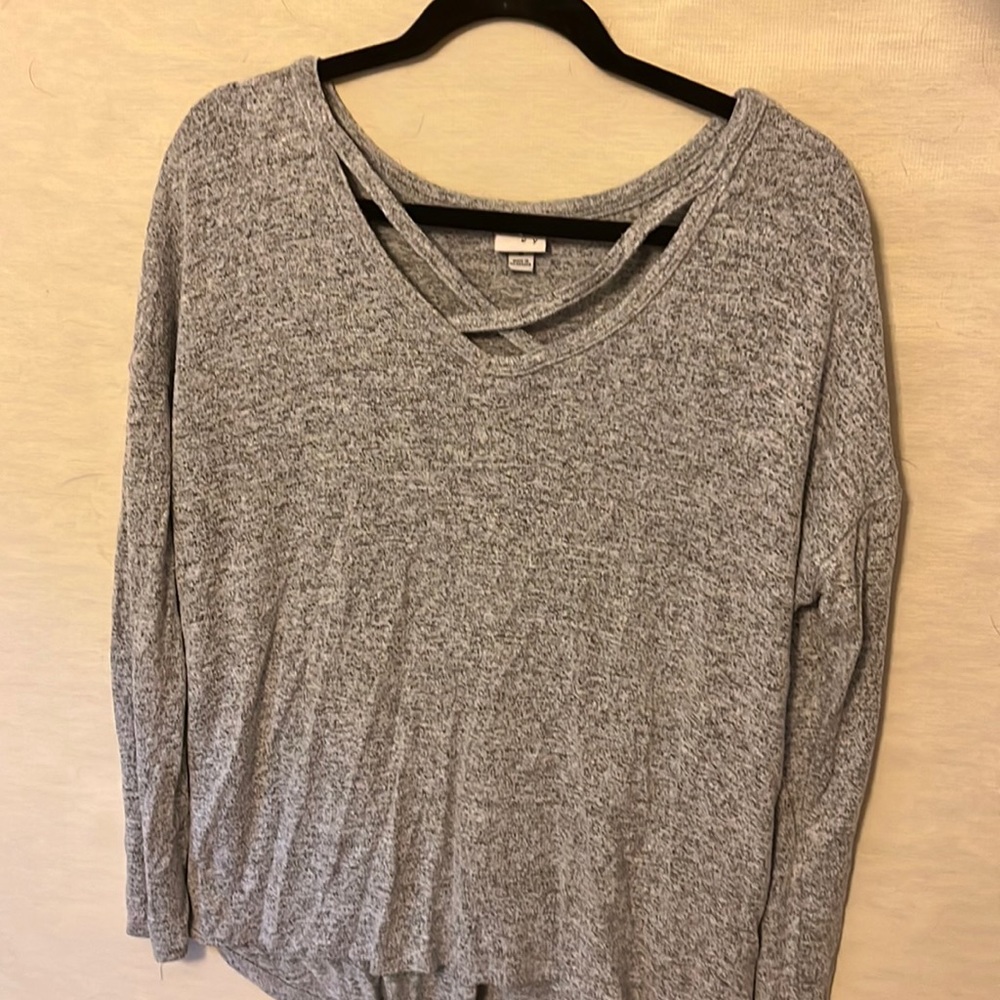 Gray sweater